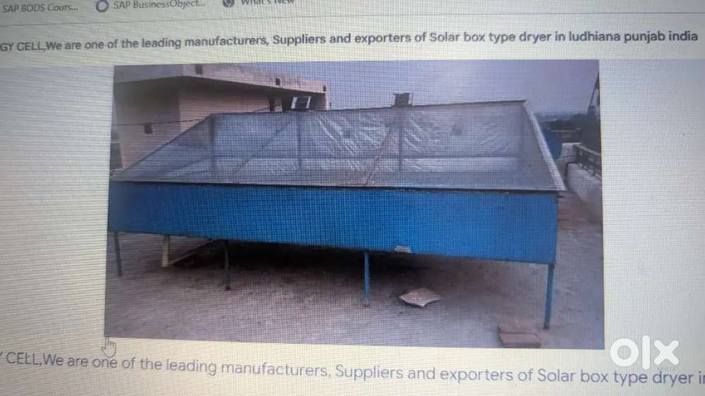 Solar dryer