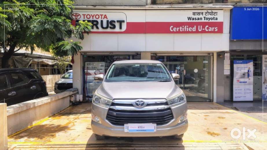 Toyota Innova Crysta 2.4 Vx Mt 8s, 2016, Diesel