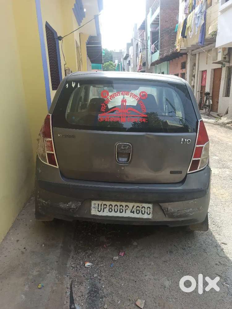 I 10.  All Good Condition Cng+petrol Chalu Gaadi H Bs Thoda Piche Dent