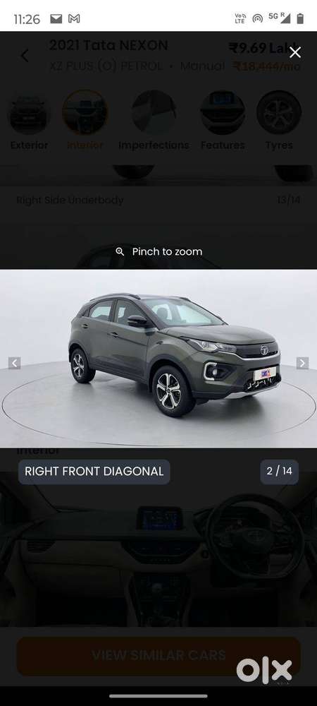 Selling The Tata Nexon 2021 (oct) Regd.