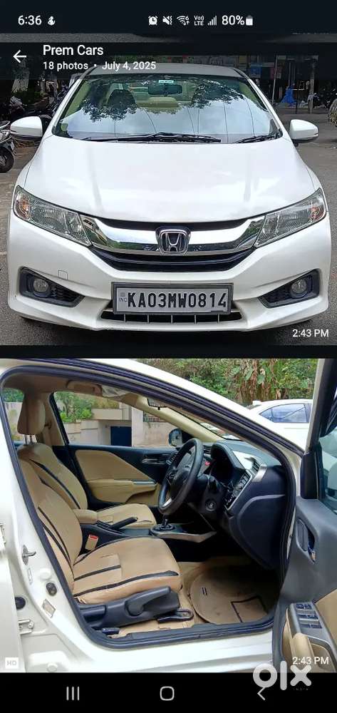 Honda City 2015 Petrol 60000 Km Driven