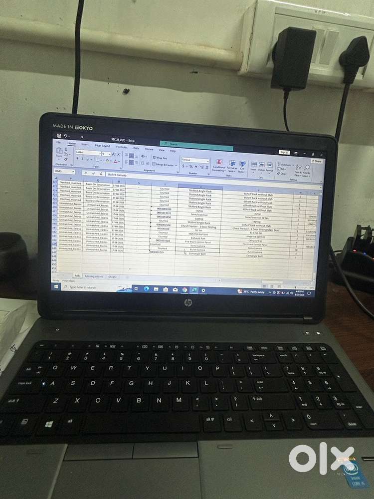 Intel i5 probook 4gb ram 297bg internel storage