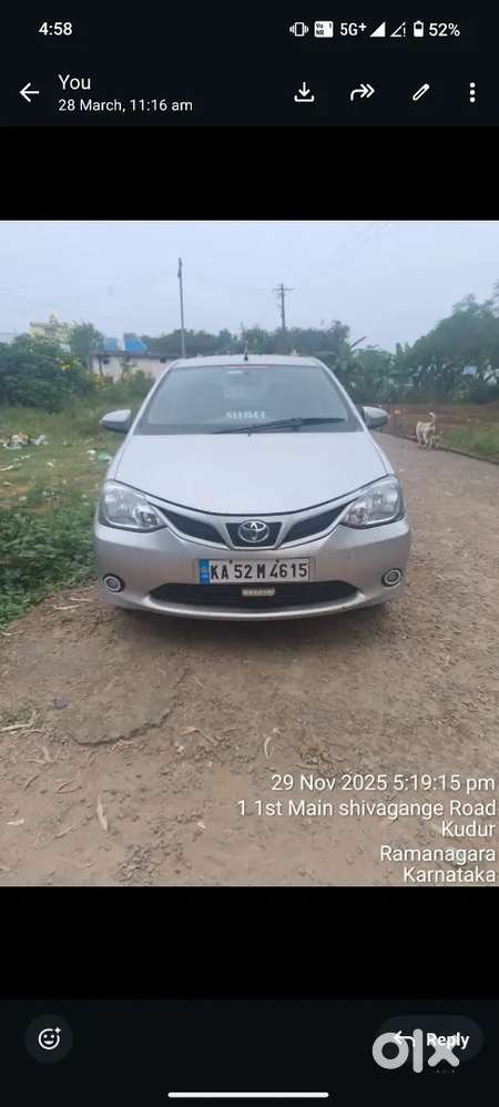 Toyota Etios Liva 2015 Petrol Well Maintained