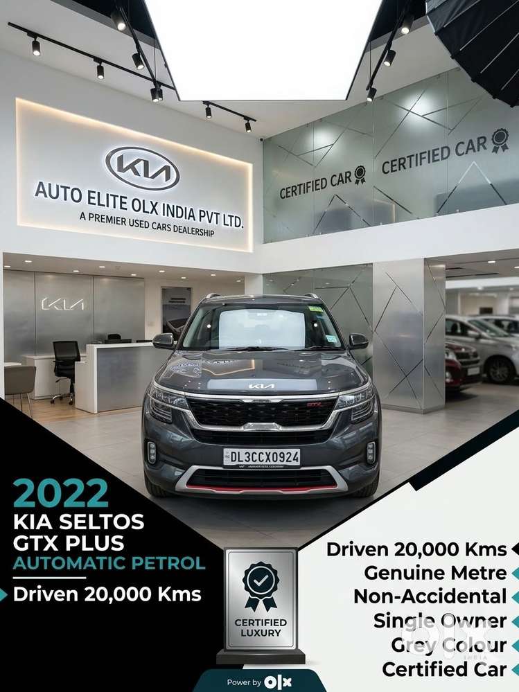 Kia Seltos Gtx Plus, 2022, Petrol