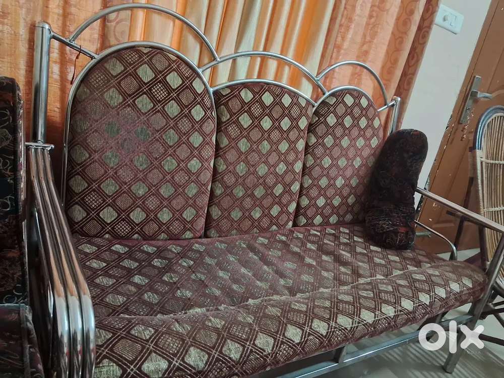 Steel sofa set 3 plus 2