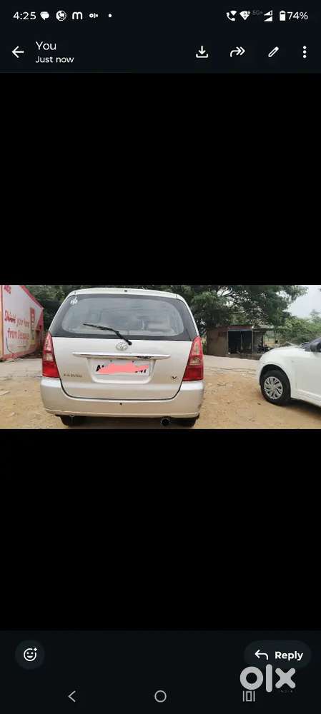 Innova 2.5 V Good Condition Showroom Track