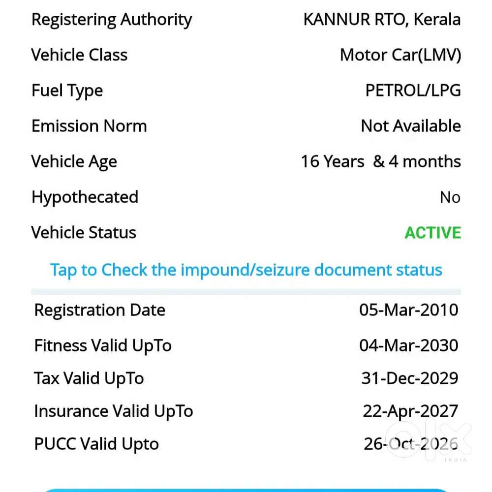 Maruti Suzuki Wagon R 2010