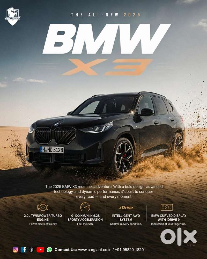 Bmw X3 2.0 Xdrive 30i M Sport, 2025, Petrol