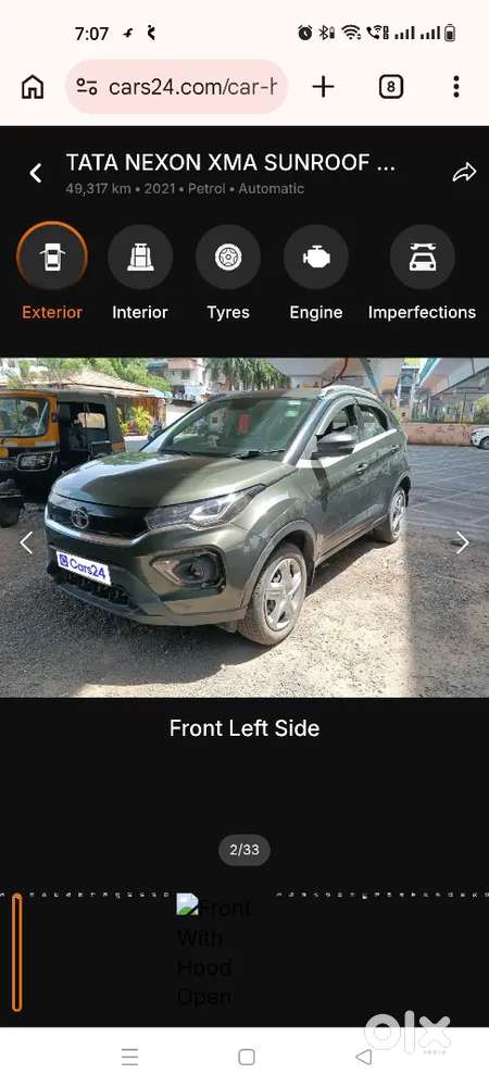 Tata Nexon 2021 Petrol Well Maintained
