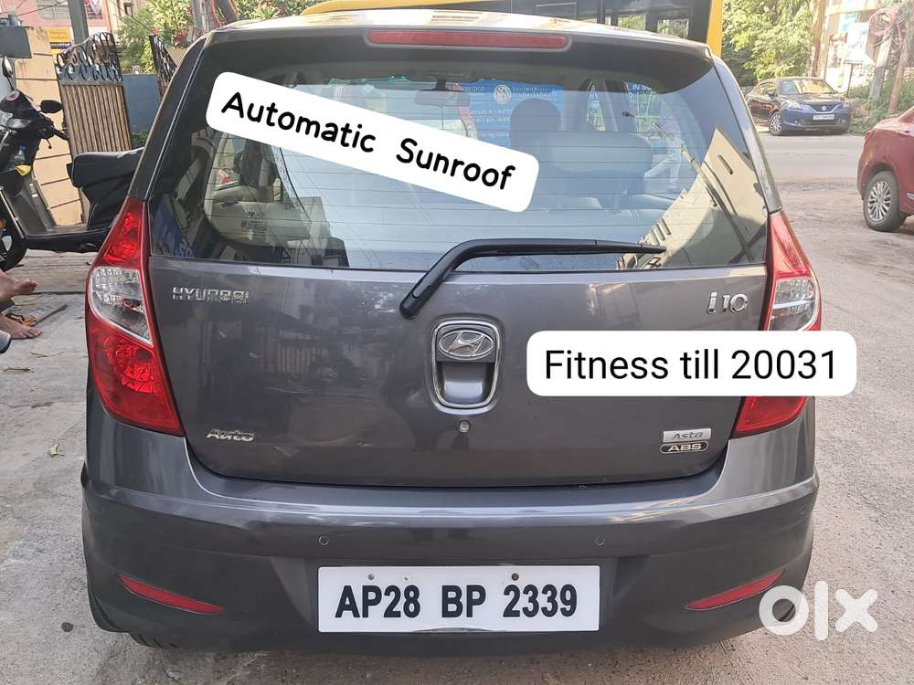 Hyundai I10 Asta 1.2 Automatic Kappa2 With Sunroof, 2012, Petrol