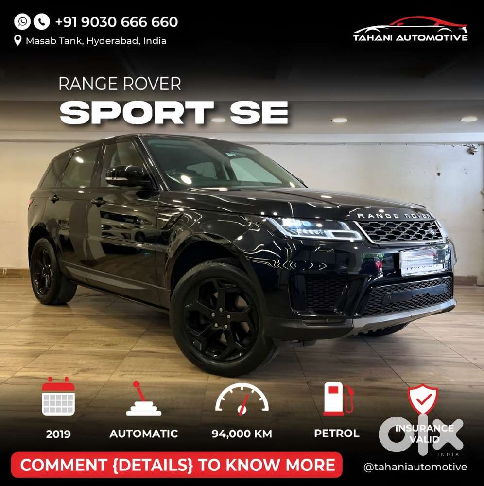 Land Rover Range Sport Se, 2019, Petrol