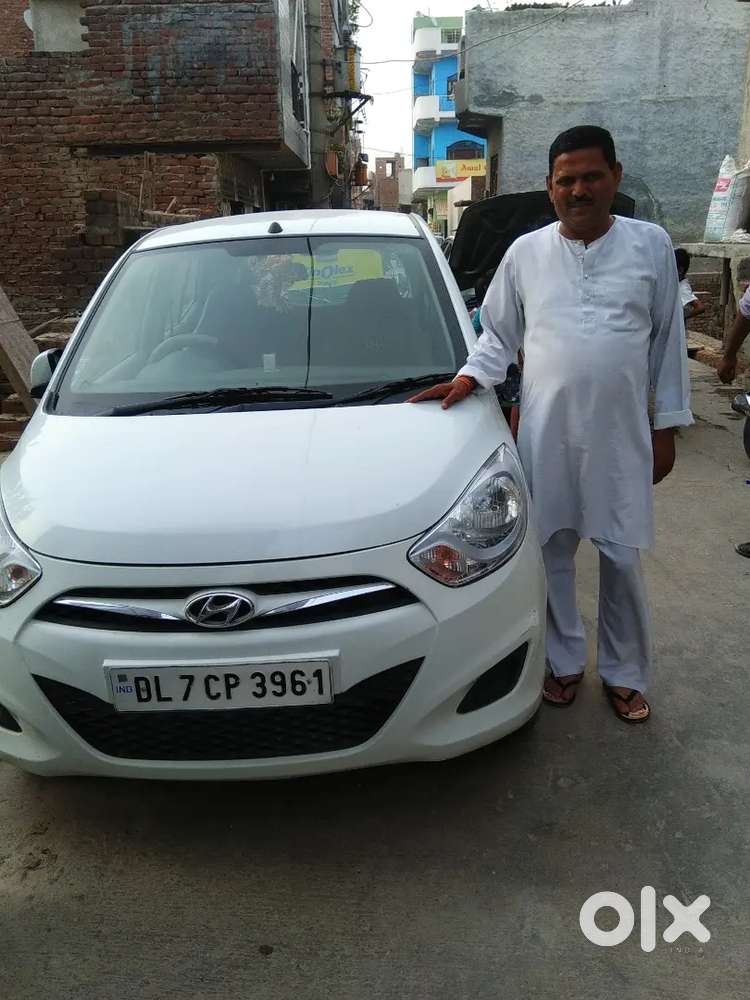 I10 Magna White Color First Owner Last 120000