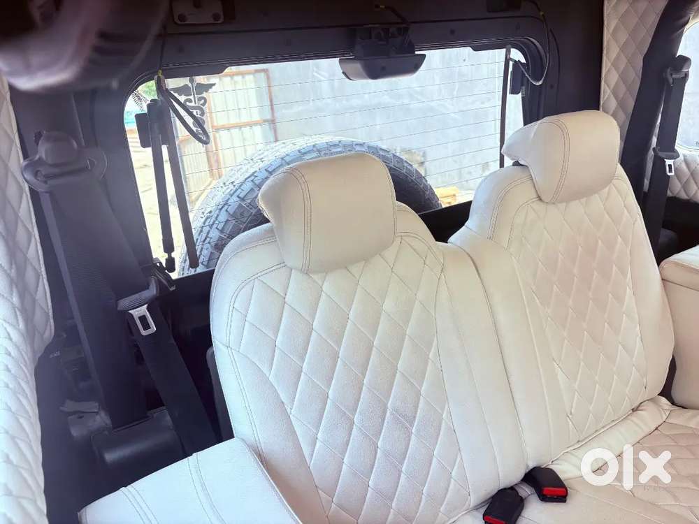 Thar 2024 4×2 Modified Rolls Royce Style Light Luxury White Interior