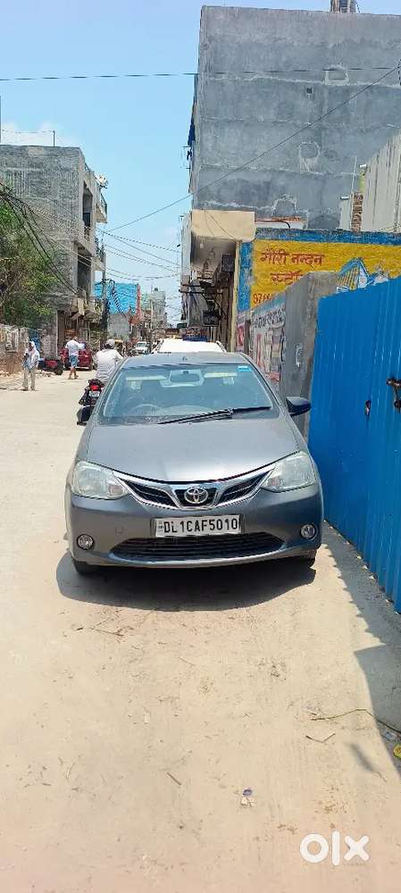 Toyota Etios G Grey Colour Petrol/cng