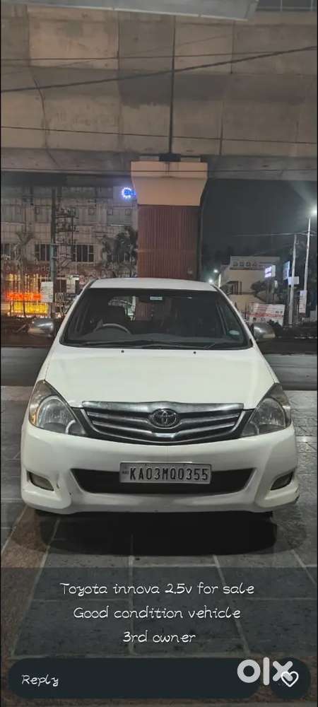 Toyota Innova 2012 Diesel Well Maintained