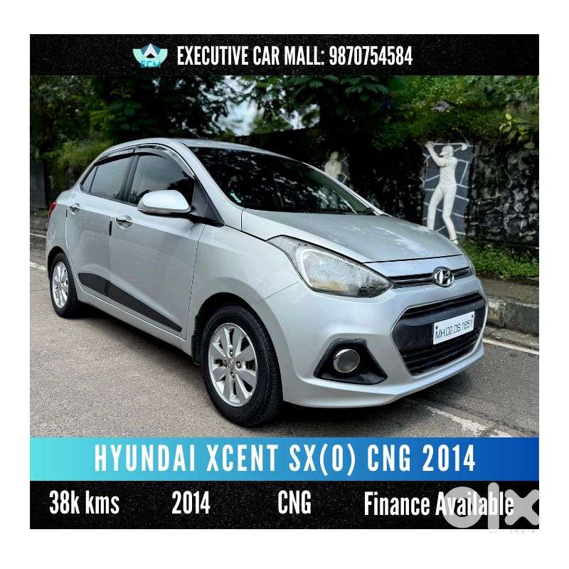 Hyundai Xcent 1.2 Kappa Sx Option, 2014, Cng & Hybrids