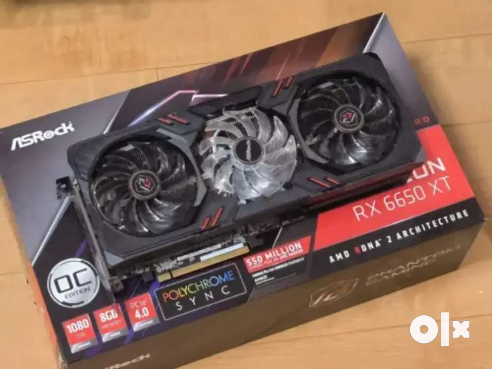 Like second hand itam Asrock Radeon Rx 6650 Xt Phantom Gaming