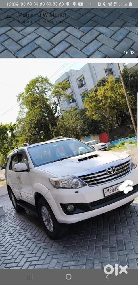 Toyota Fortuner 3.0 4x2 Mt, 2012, Diesel