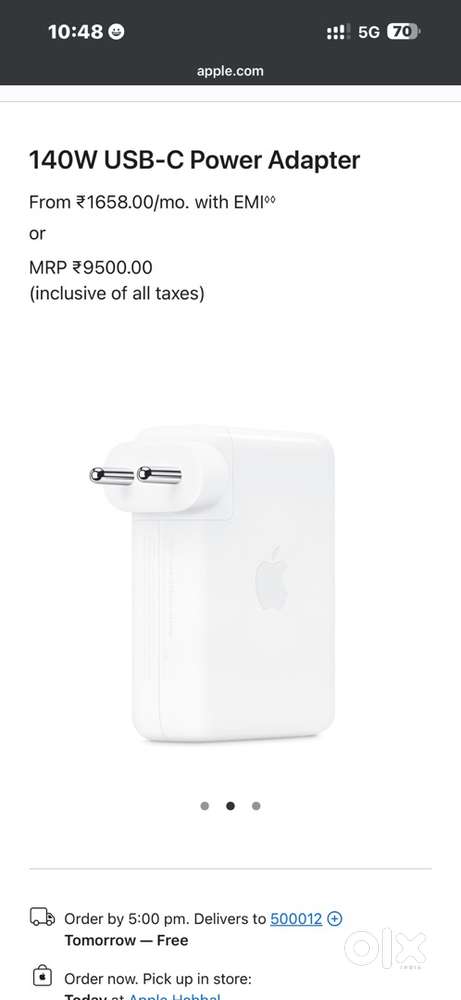 140W USB-C Power Adapter - Accessories in undefined, - 1854177304