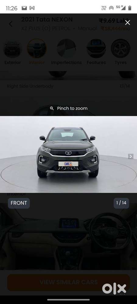Selling The Tata Nexon 2021 (oct) Regd.
