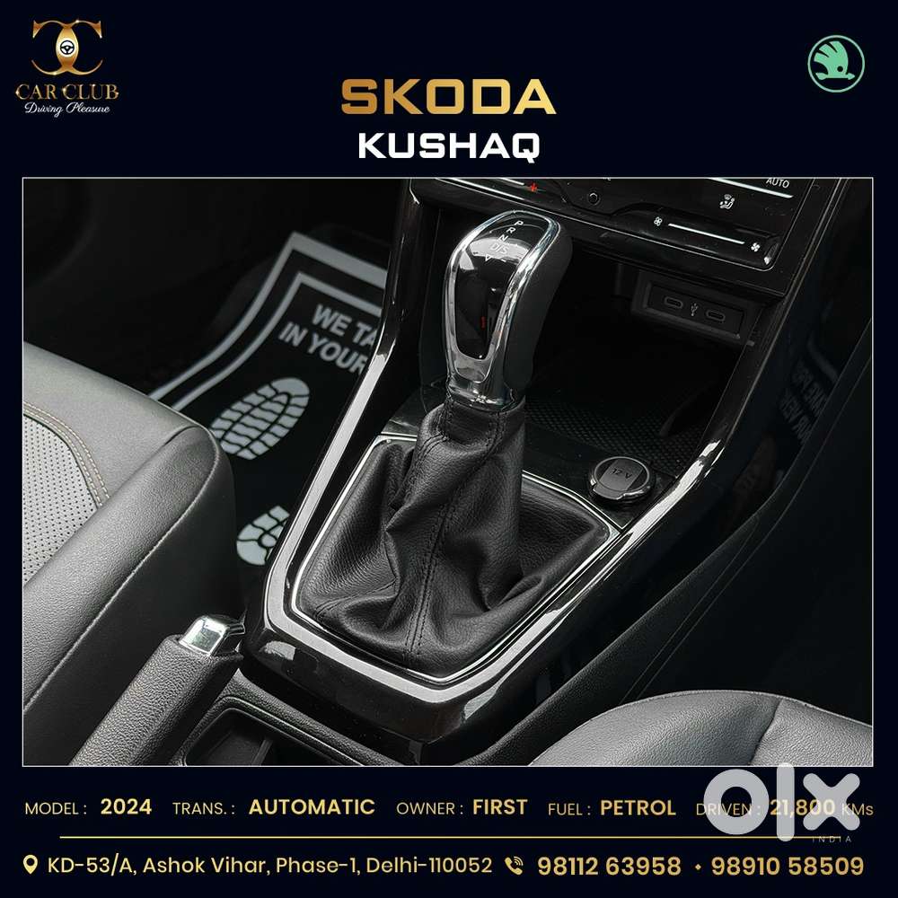 Skoda Kushaq 1.0 Tsi Style At (6 Airbags), 2024, Petrol