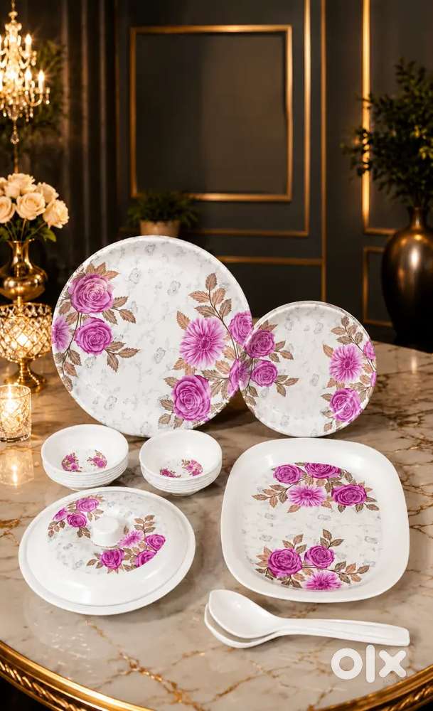 Melamine dinner set