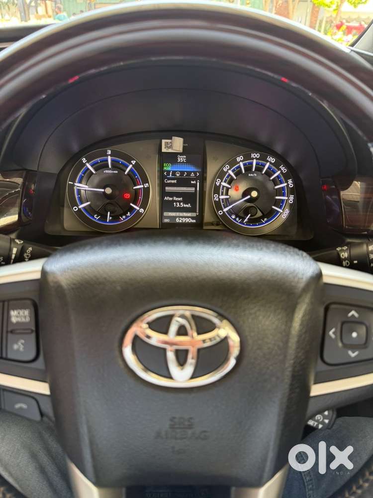2019 Innova Crysta 2.4 Zx  Single Owner  63k Km  New Tyres