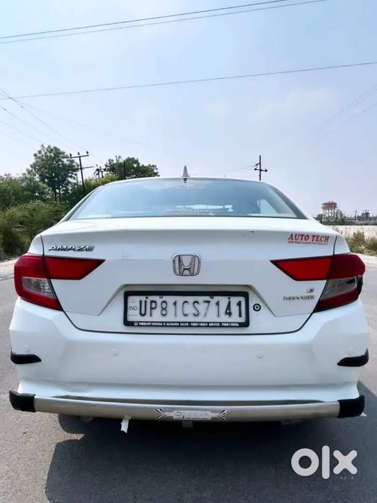Honda Amaze I-dtec 2021 Diesel  First Owner  Well Maintained  White