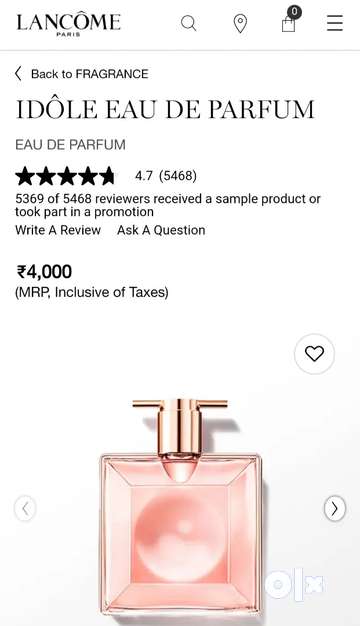 Lancome discount perfume offers