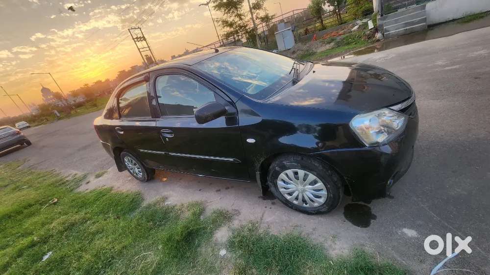 Toyota Etios Diesel 2012 Model, Black Colour, 1.5 Lac Km Driven