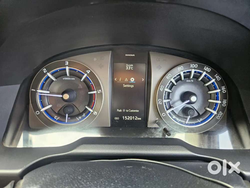 Innova Crysta Vip Number Showrom Condition New Tyres  Company Mentied