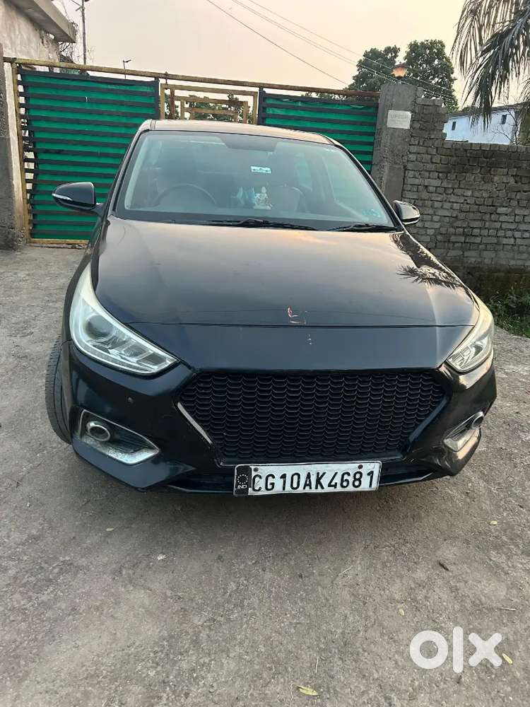 Hyundai Verna Black 2018 Model