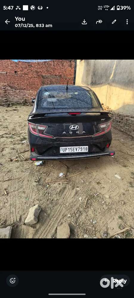 Hyundai Aura 2025 Cng & Hybrids 11000 Km Driven