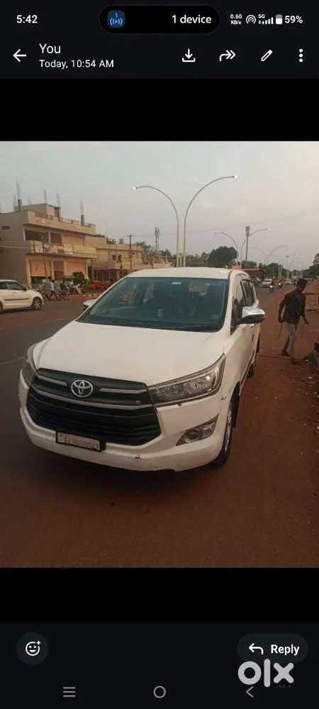 Toyota Innova Crysta 2019