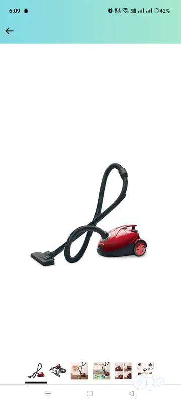 Eureka Forbes Quick Clean DX Vacuum Cleaner with 1200 Watts - Kitchen &  Other Appliances - 1759056493