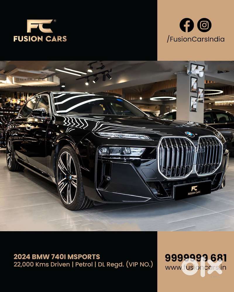 Bmw 7 Series 740i M Sport Petrol Automatic, 2024, Petrol