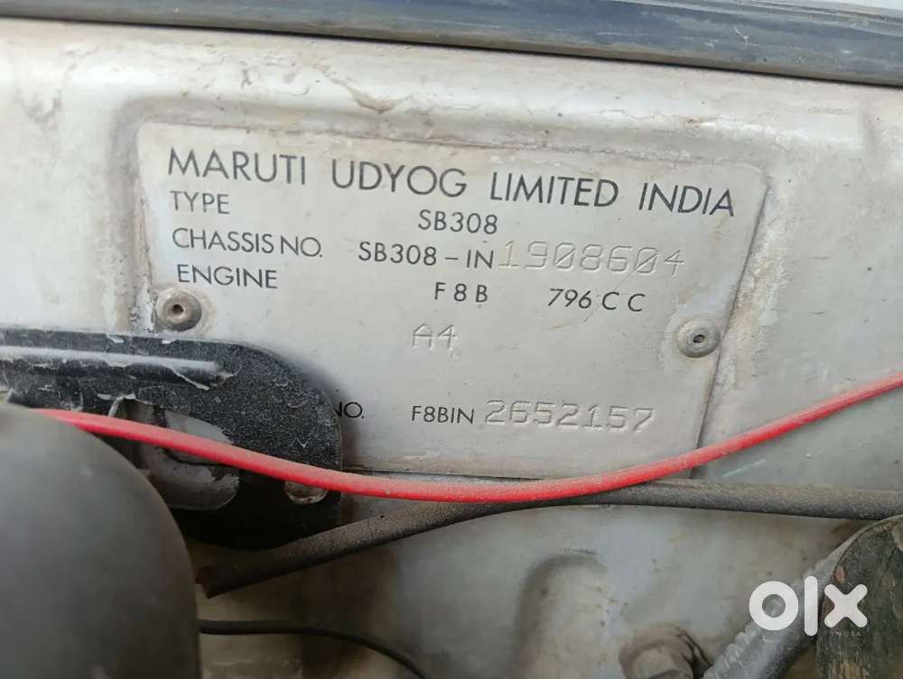 Maruti 800 2004model Hai 2029 Tkk Pass Hai
