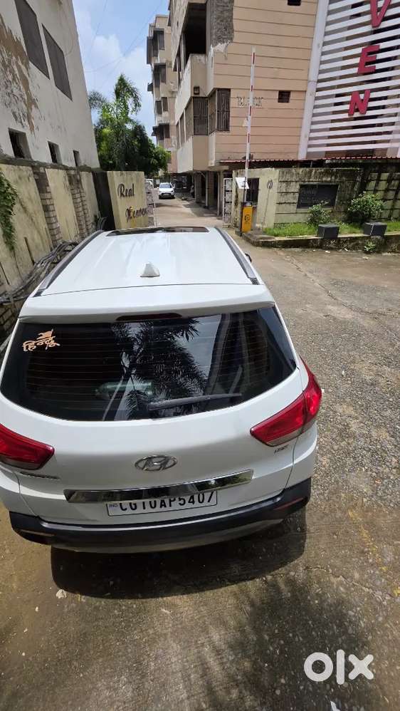 Hyundai Creta 2018, White , Diesel , Manual , Top Model , Sunroof