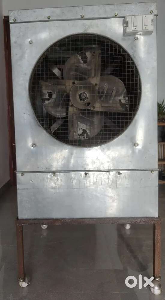 Heavy Duty Metal Body Room Cooler with Trolley Stand.