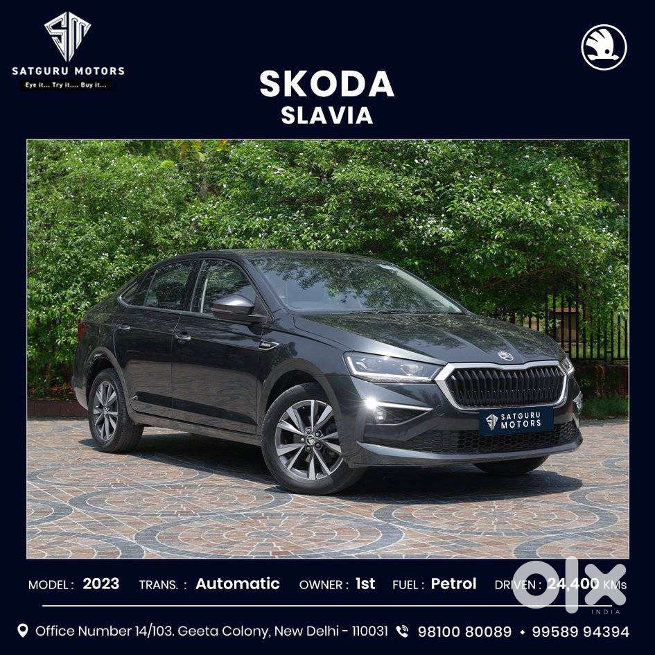 Skoda Slavia 1.0 Tsi Style At, 2023, Petrol