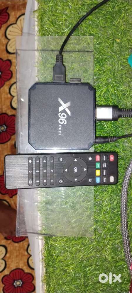 Android setup box.    Sony speakers