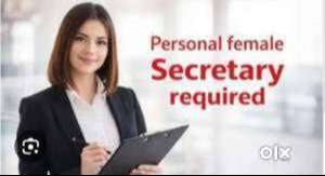Required  Female Personal Secretary