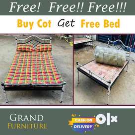 Steel Cot Buy Sell Used Beds Wardrobes in Padi OLX