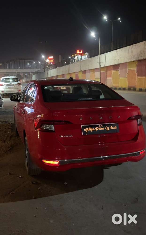 Skoda Slavia Facelift, 2022, Petrol
