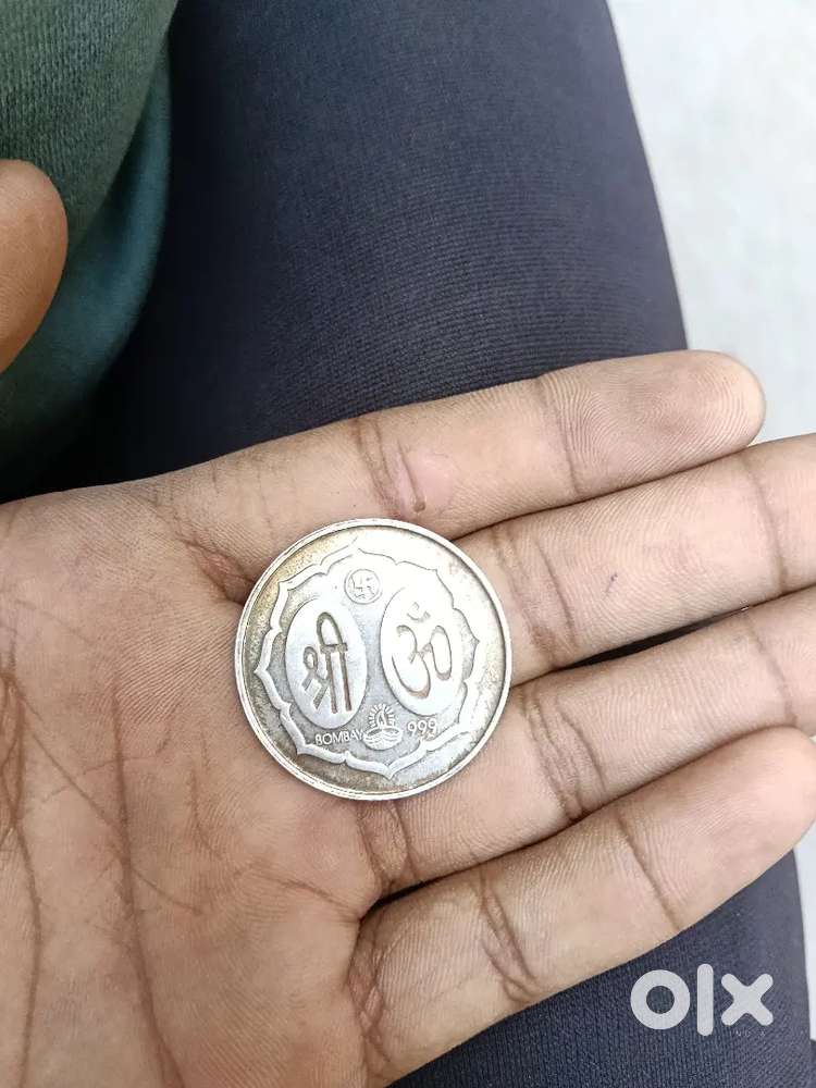 Silver coin 10gm