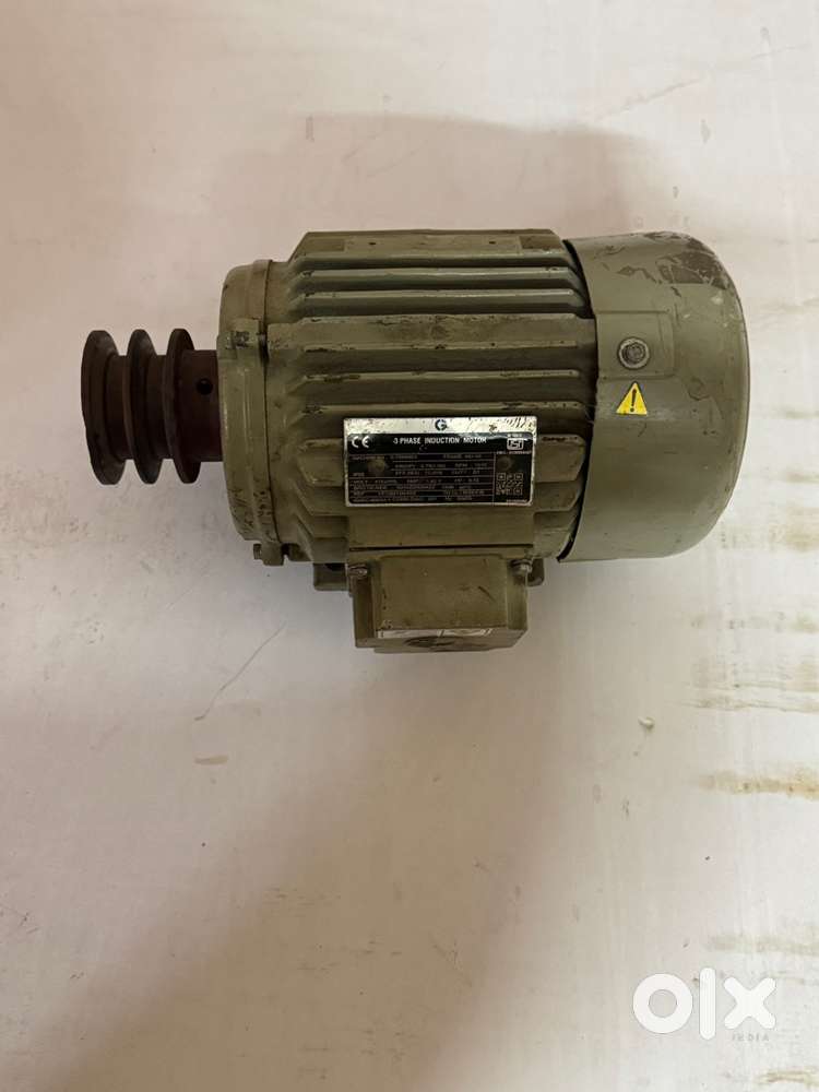 Crompton Greaves .75Hp/1Kw 4 Pole three phase Motor