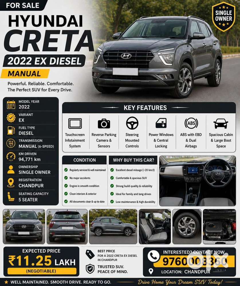 Creta For Sell