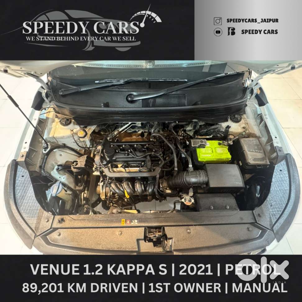 Hyundai Venue S 1.2 Petrol, 2021, Petrol