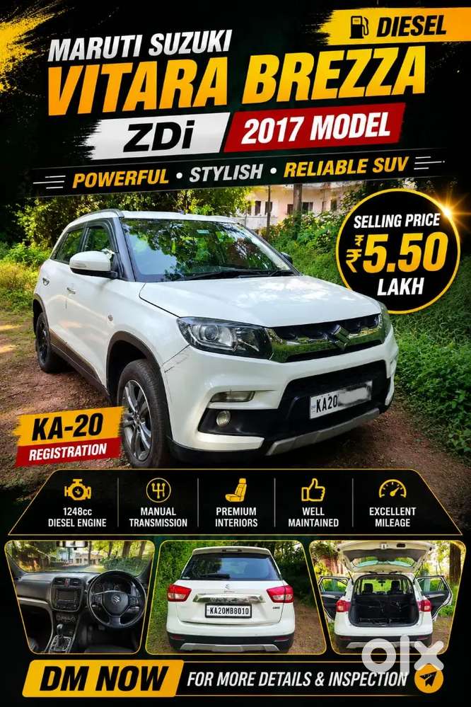 Maruti Suzuki Brezza Zdi 2017 Model