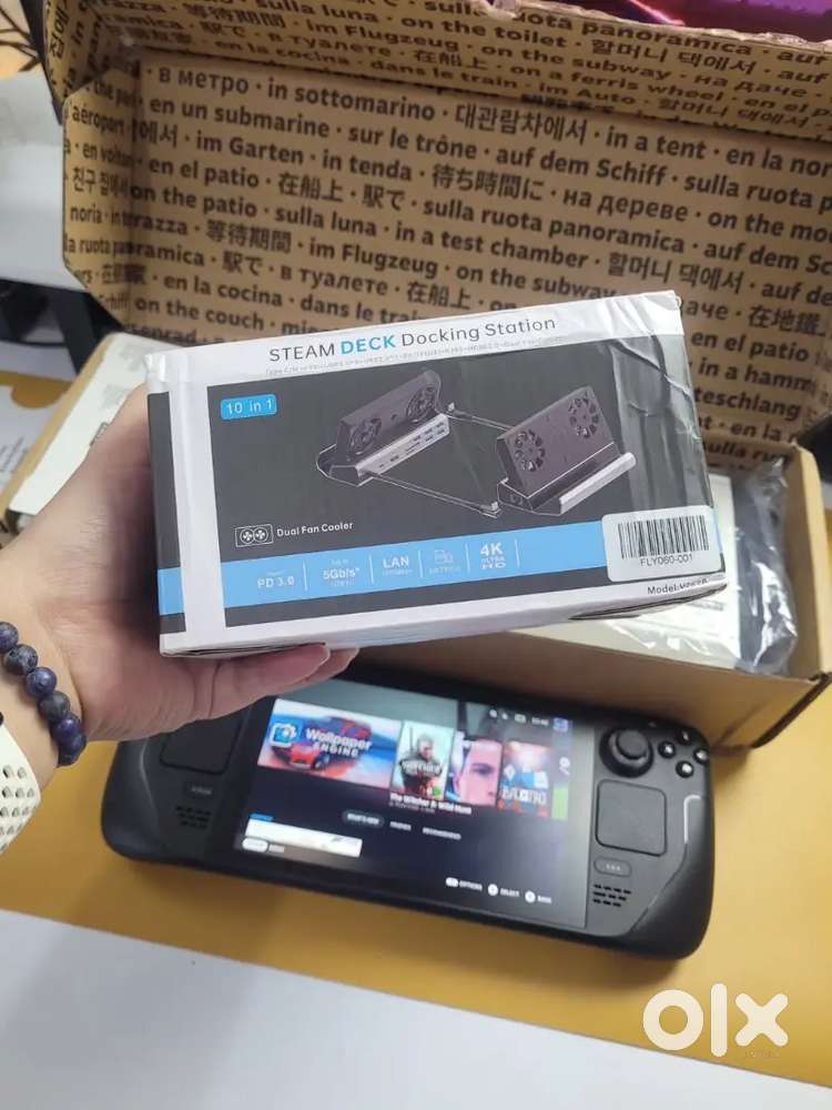 Steam Deck OLED 2TB Premium Handheld Gaming Console - Games